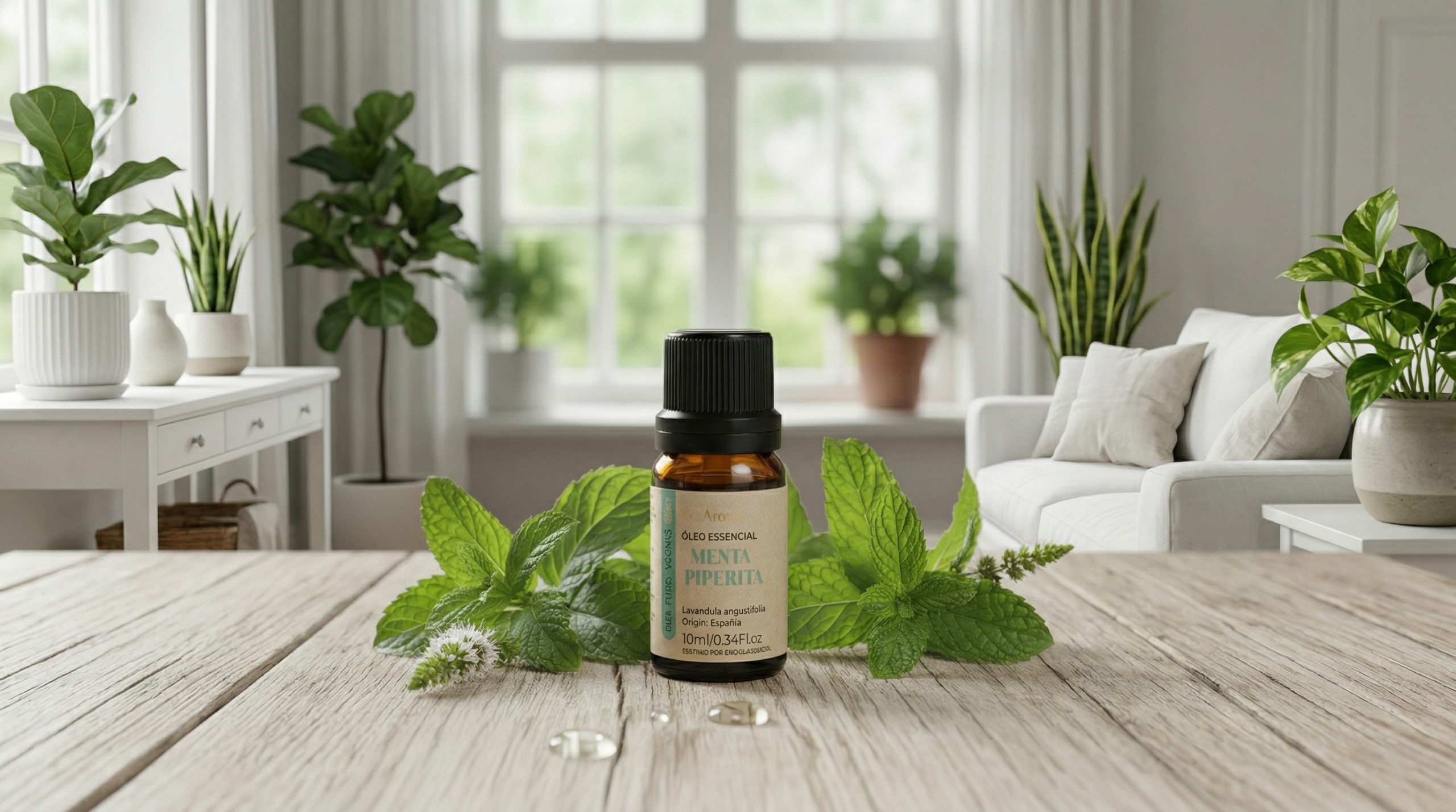 Menta Piperita e seus benefícios.